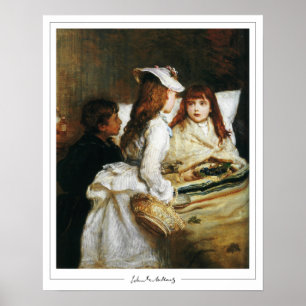 John Everett Millais Zedign Poster d'art #31