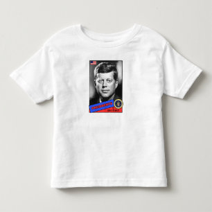 John F. Kennedy Baseball Card Kleinkind T-shirt