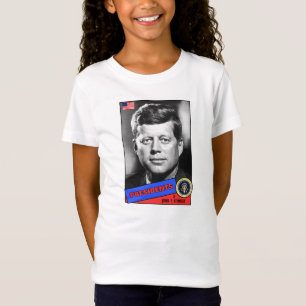 John F. Kennedy Baseballkarte T-Shirt