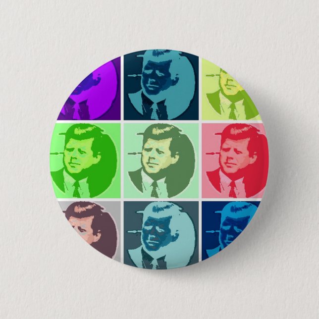 John F Kennedy Button (Vorderseite)