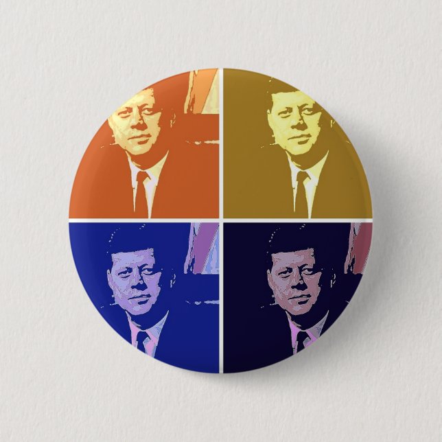 John F Kennedy Button (Vorderseite)