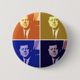 John F Kennedy Button