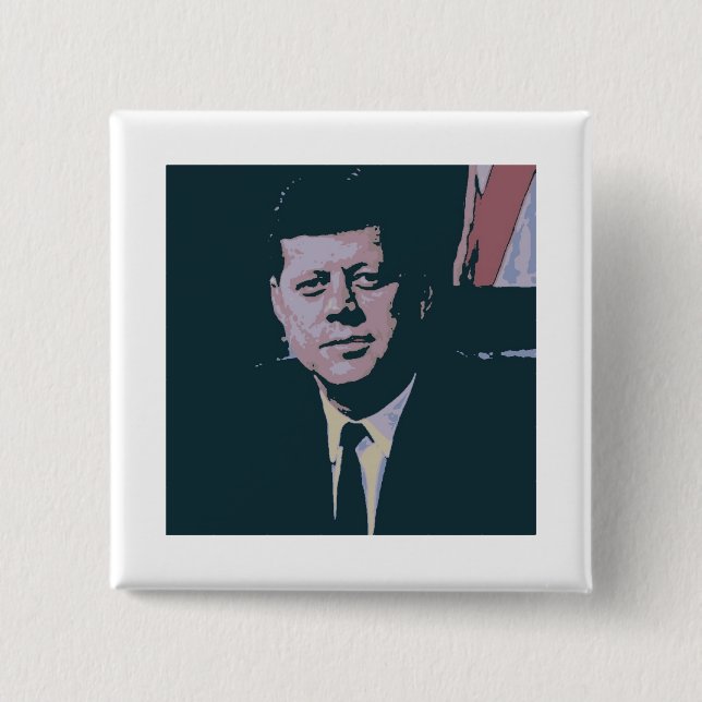 John F. Kennedy Button (Vorderseite)