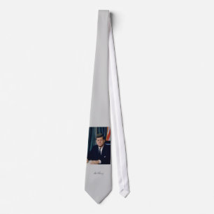 John F. Kennedy, das Haus-FarbFoto Portra… Krawatte