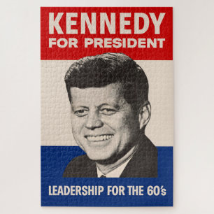 John F. Kennedy für Präsident JFK-Kampagne