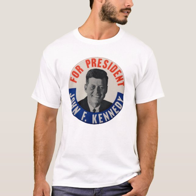 John F Kennedy für Präsident! T-Shirt (Vorderseite)