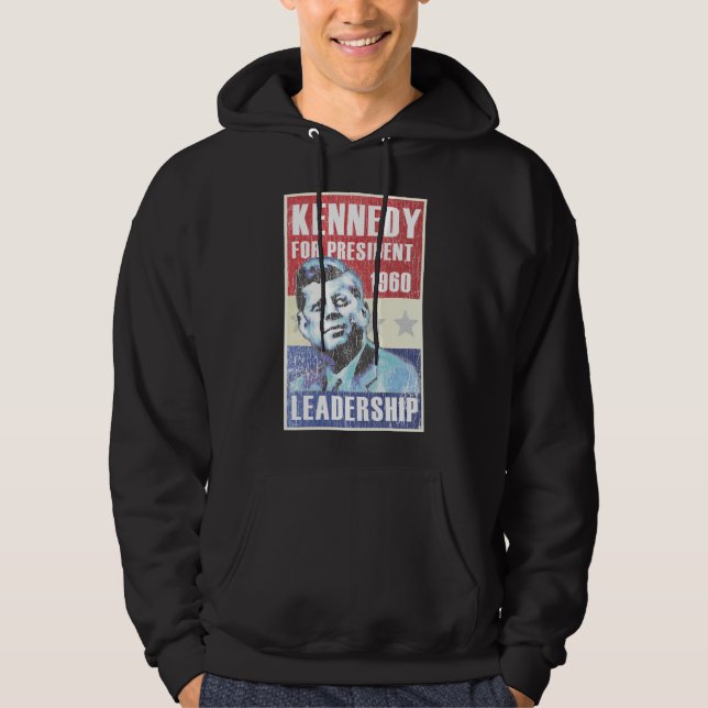 John F. Kennedy-historischer Präsident Campaign Hoodie (Vorderseite)