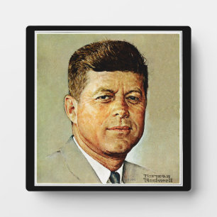 John F. Kennedy IN MEMORIAM 2 Fotoplatte