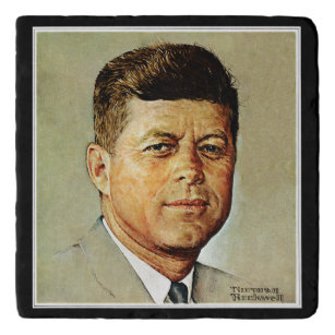 John F. Kennedy IN MEMORIAM 2 Töpfeuntersetzer