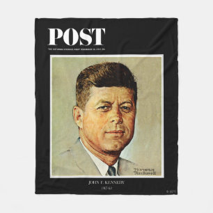 John F. Kennedy IN MEMORIAM Fleecedecke