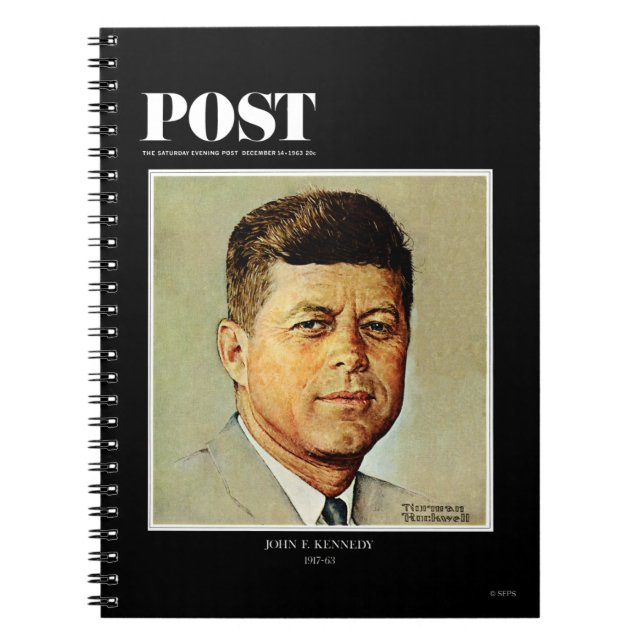 John F. Kennedy IN MEMORIAM Notizblock (Vorderseite)