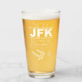 John F. Kennedy International Airport JFK Glas