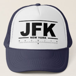 John F Kennedy Int'l Airport JFK Truckerkappe