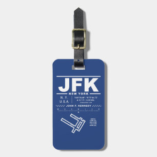 John F Kennedy Int'l Flughafen JFK Gepäckanhänger
