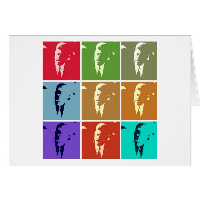 John F Kennedy/JFK Pop Art (Vorderseite (Horizontal))