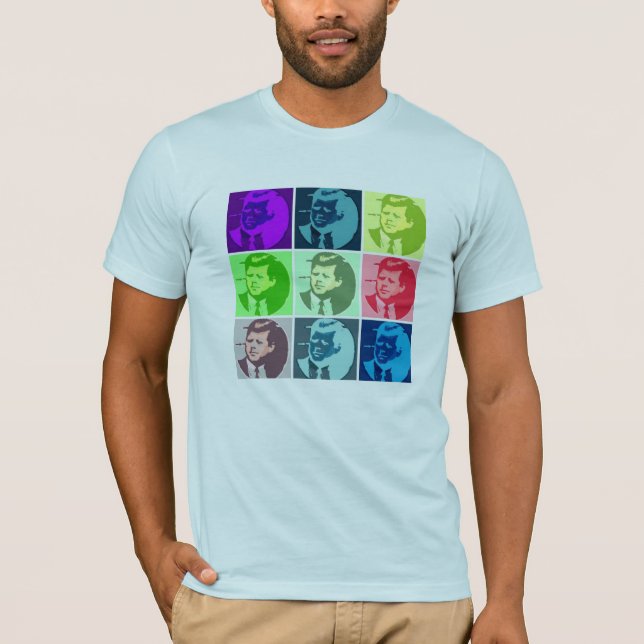 John F. Kennedy/JFK T-Shirt (Vorderseite)
