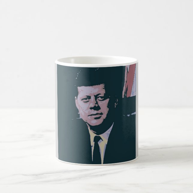 John F. Kennedy Kaffeetasse (Mittel)