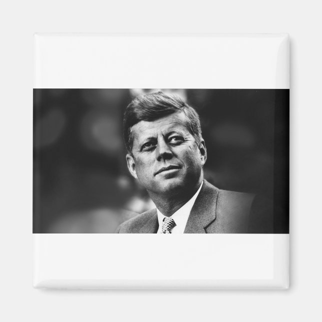 John F Kennedy Magnet (Vorne)