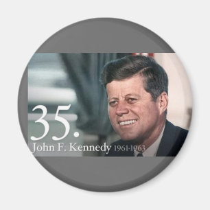 John F Kennedy Magnet