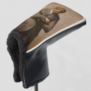 John F Kennedy Offiziell Portrait Golf Headcover
