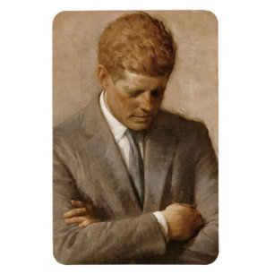 John F. Kennedy Offiziell Portrait Magnet