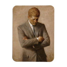 John F. Kennedy Offiziell Portrait Magnet
