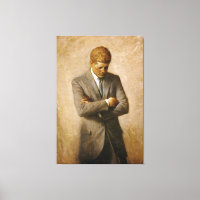 John F Kennedy Offiziell Portrait von Aaron Shikle