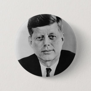 John_F_Kennedy offizielles Foto vom public domain Button