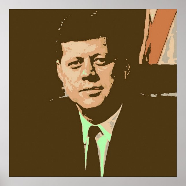 John F Kennedy Poster (Vorne)