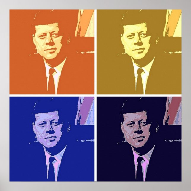 John F Kennedy Poster (Vorne)