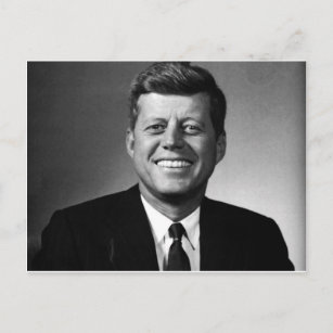 John F. Kennedy Postkarte