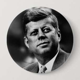 John F Kennedy Präsident Button