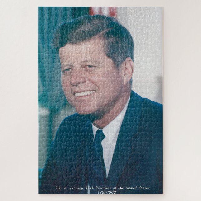 John F. Kennedy Präsident der Vereinigten Staaten (Vertikal)