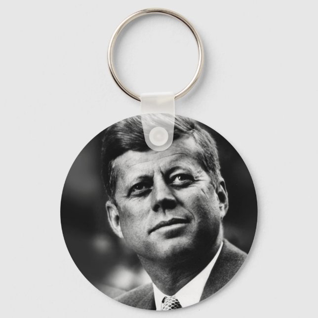 John F Kennedy Präsident Schlüsselanhänger (Vorderseite)