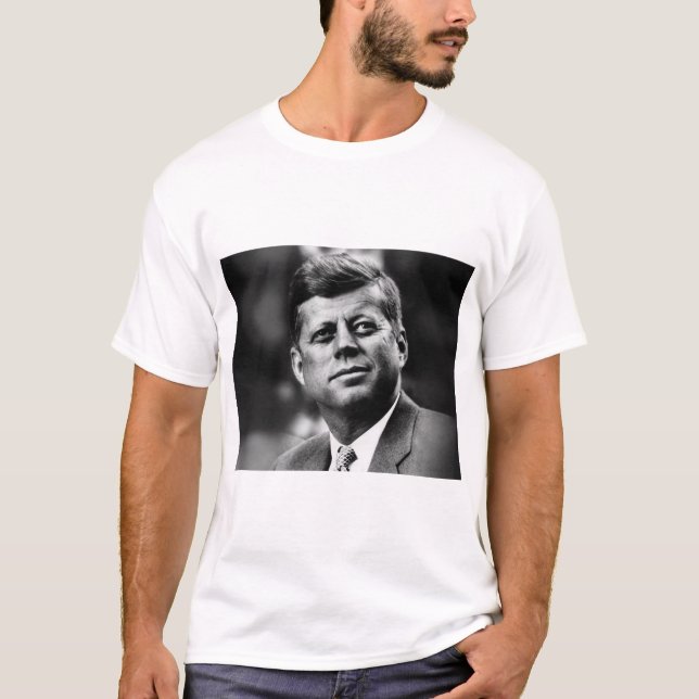 John F Kennedy Präsident T-Shirt (Vorderseite)