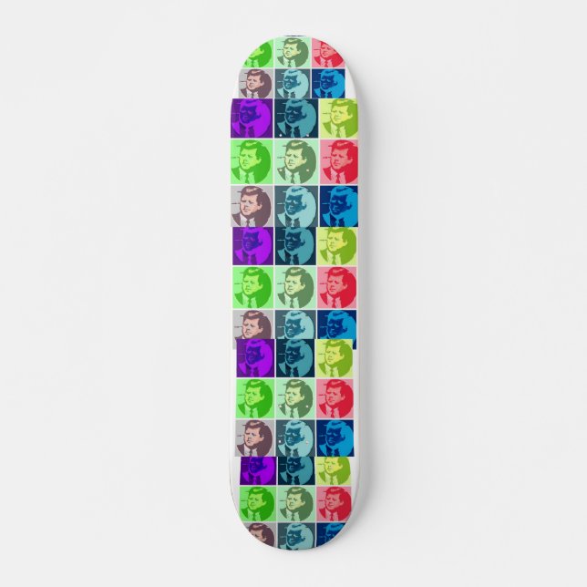 John F Kennedy Skateboard (Vorne)
