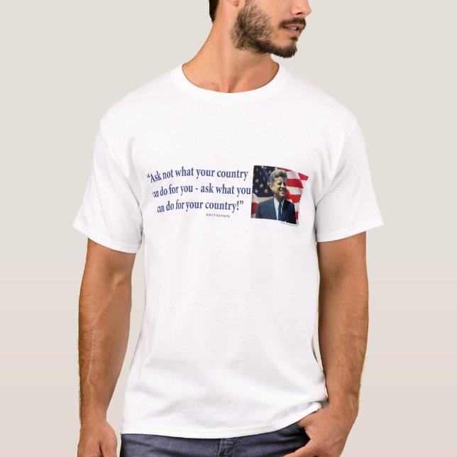 John F Kennedy T-Shirt (Vorderseite)