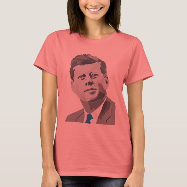 John F. Kennedy T-Shirt (Vorderseite)