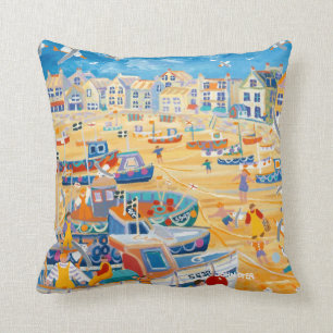John-Farbstoff-St. Ives Kissen. Cornwall Kissen