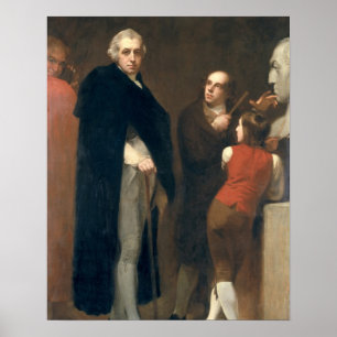 John Flaxman (1755-1826) seinen Fehlschlag des Poster