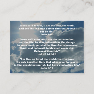 John-Gewohnheit religiös Visitenkarte