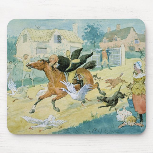 John Gilpin, der nach Edmonton reitet Mousepad (Vorne)