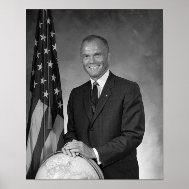 John Glenn Poster (Vorne)
