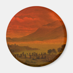 John Glover Van Diemen Land Tasmania Aborigine Magnet