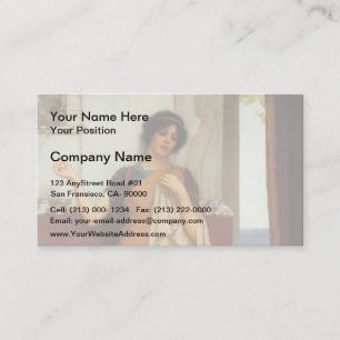John Godward- ein Stich in der Zeit (untätige Visitenkarte