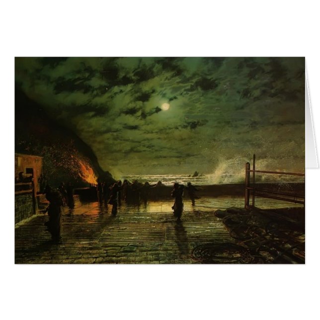 John Grimshaw- dans le péril (la fusée de port) (Devant horizontal)