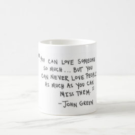 John-Grün die Störung in unserer Stern-Tasse Kaffeetasse