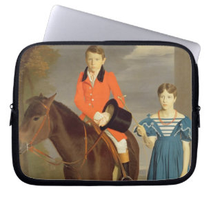 John Gubbins Newton und seine Schwester Mary, Laptopschutzhülle