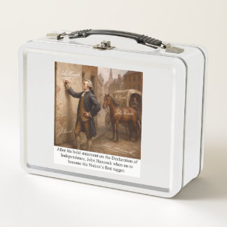 John Hancock Tagger Metall Brotdose