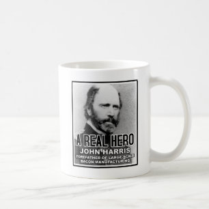 John Harris Bacon Hero Funny Mug Kaffeetasse